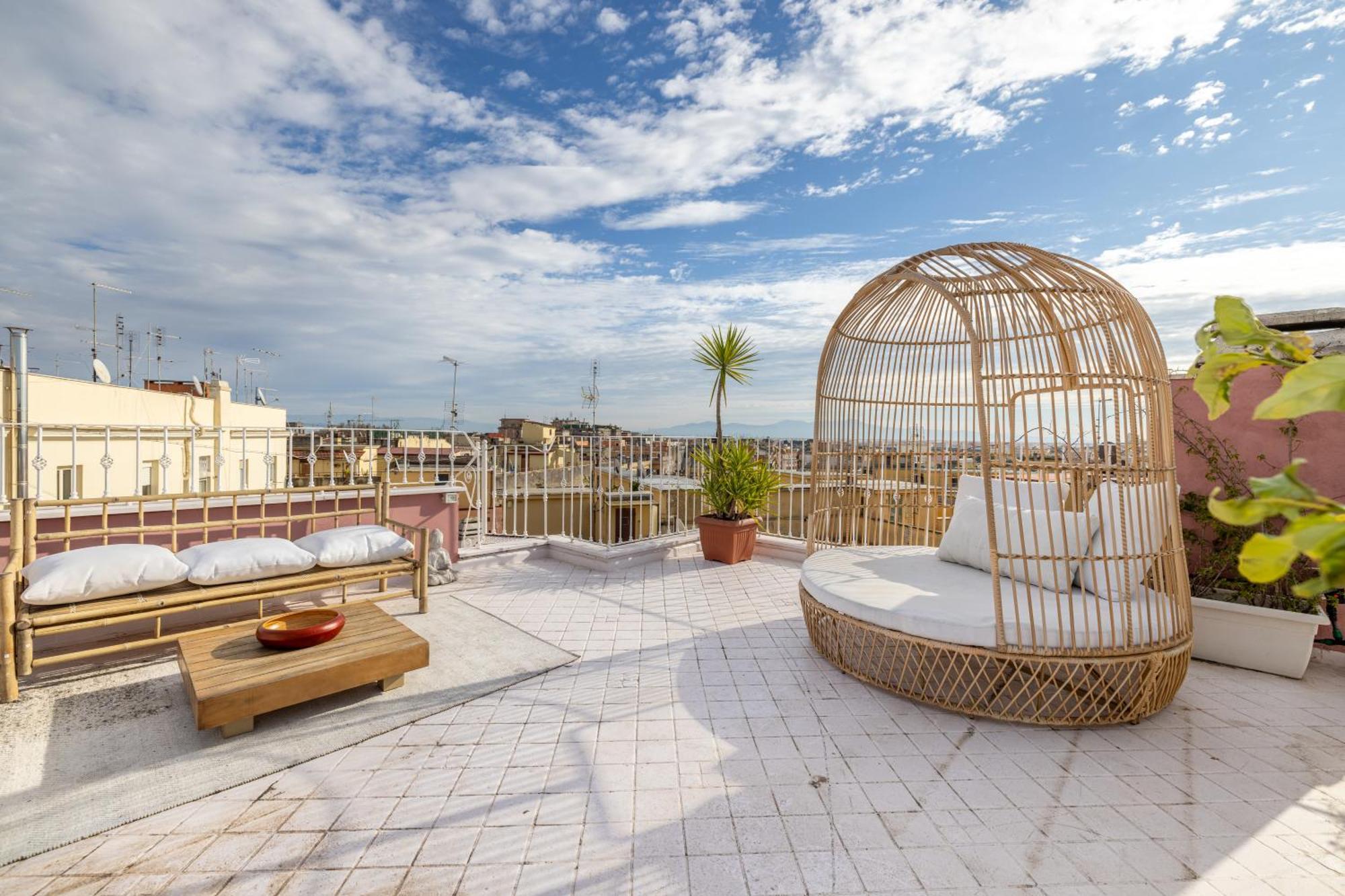 Apartmán Aria Penthouse & Garden Řím Exteriér fotografie