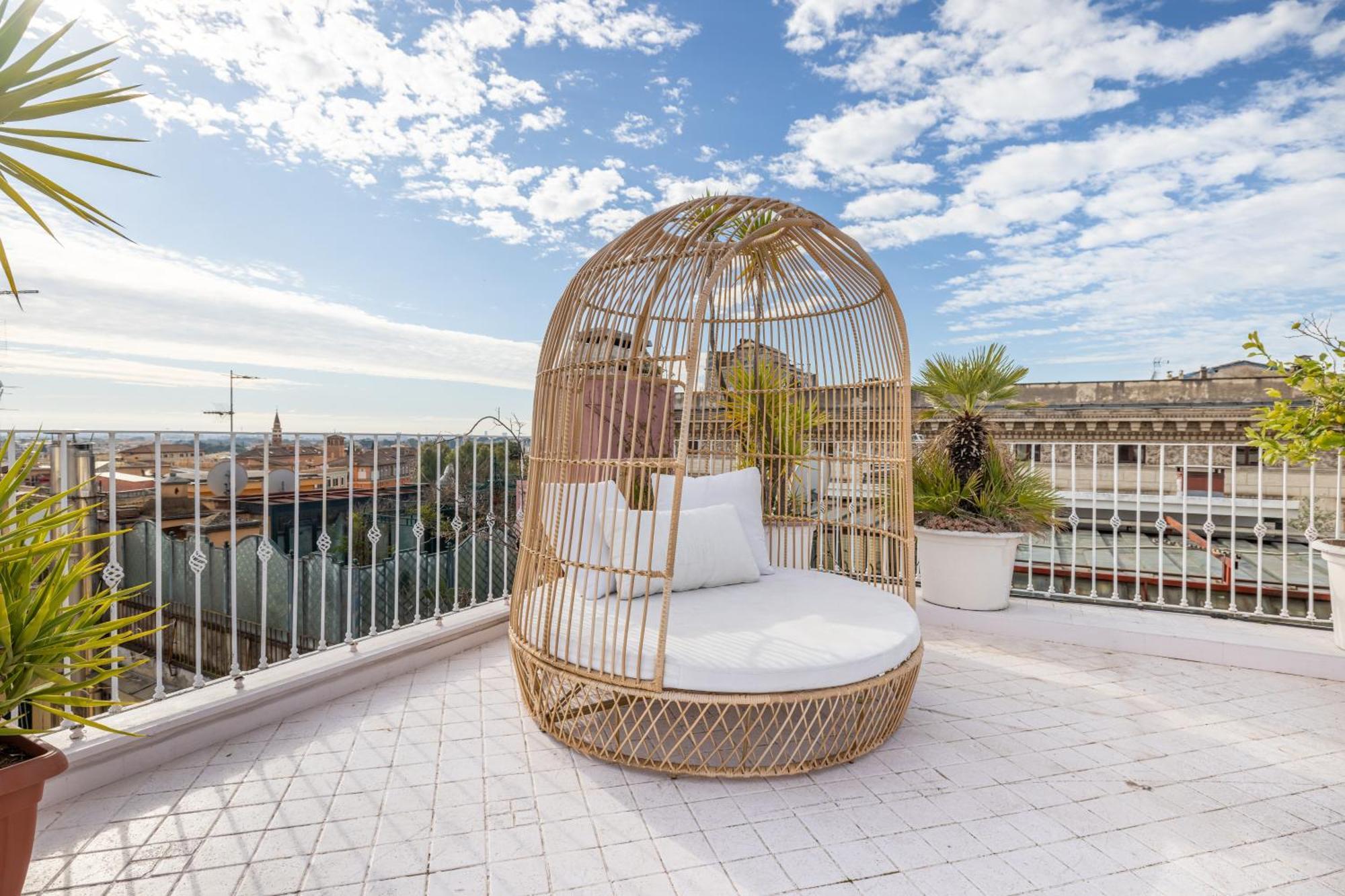 Apartmán Aria Penthouse & Garden Řím Exteriér fotografie