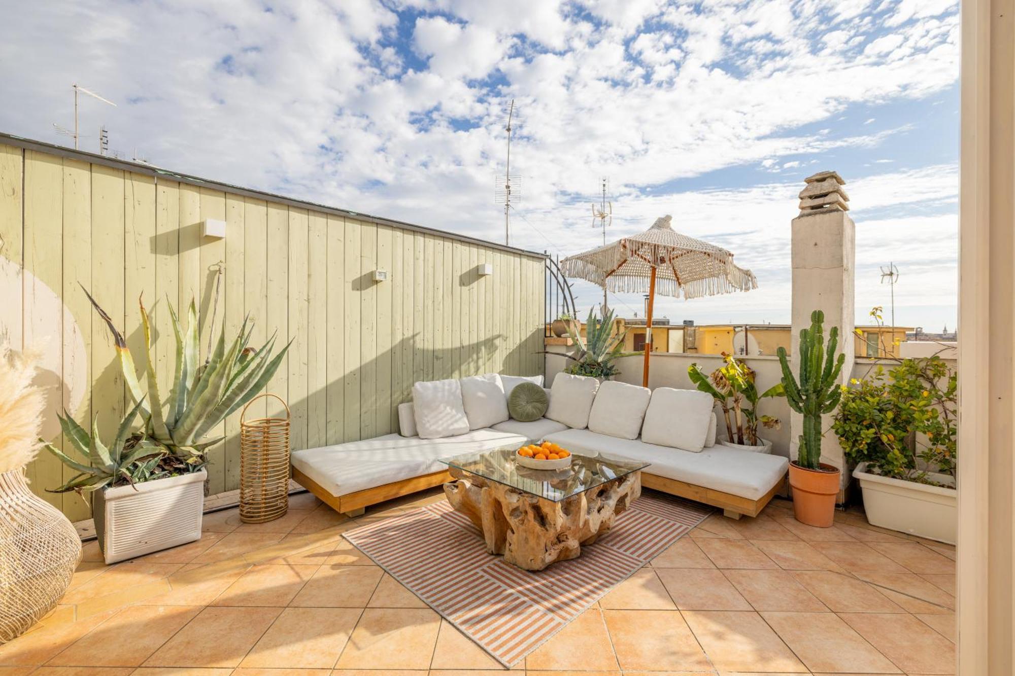 Apartmán Aria Penthouse & Garden Řím Exteriér fotografie